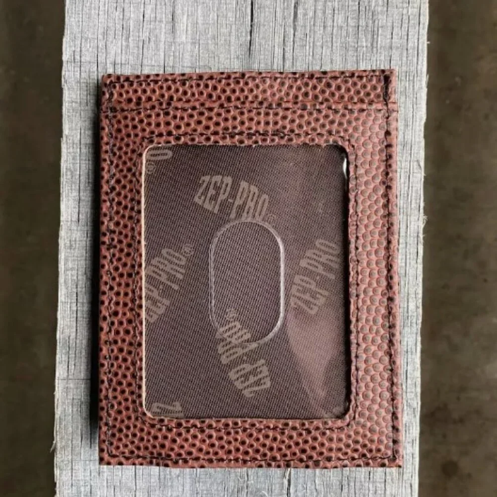 Zep-Pro Louisiana State University Front Pocket Football Leather Wallet